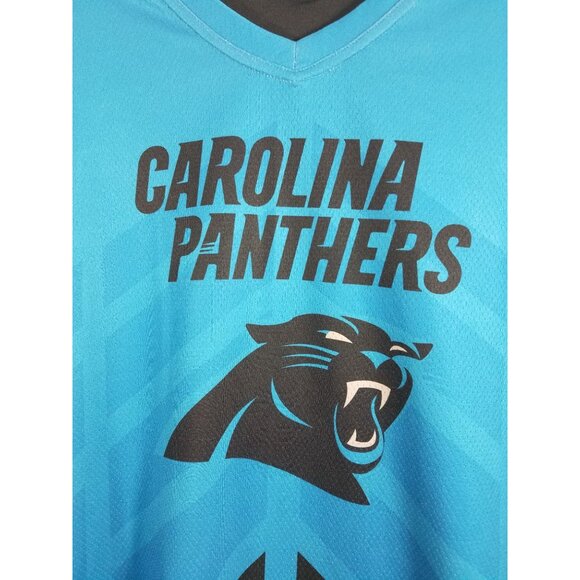 Mens Carolina Panthers Reversible Shirt size Large NFL Flag Football - Picture 5 of 15